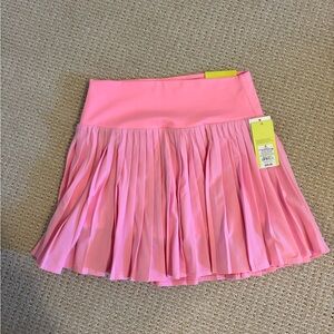 All in Motion Pink Pleated Tennis Skirt